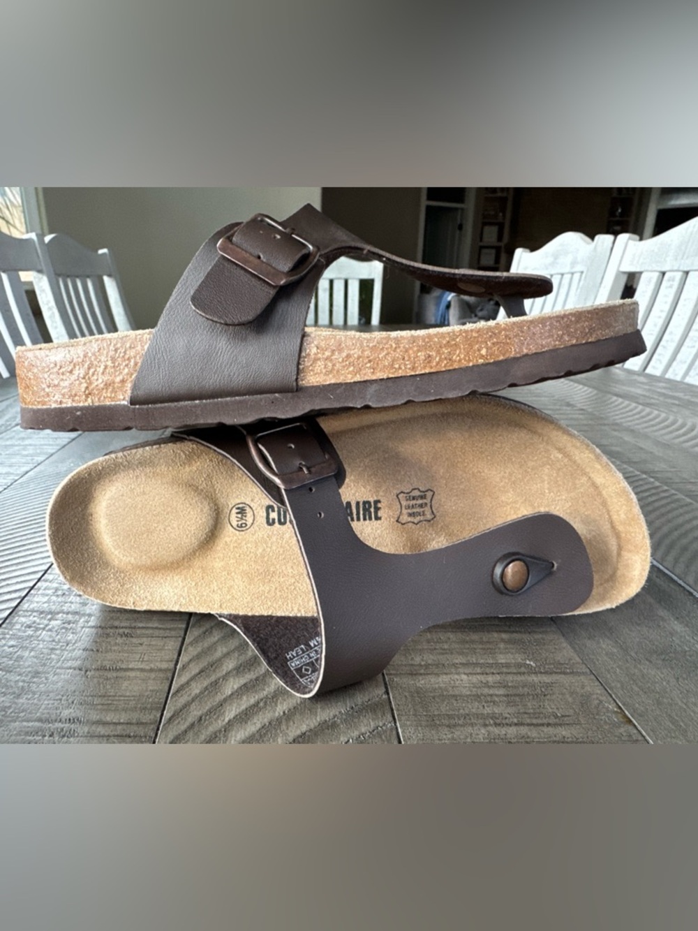 CUSHIONAIRE - Cushionaire Leah Thong Sandals Women’s Size 6.5 (NWOT)